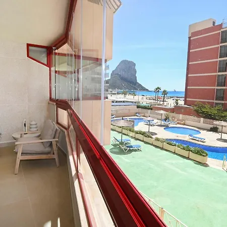 아파트 Ibiza Style Beachfront - Sea View & Pool
